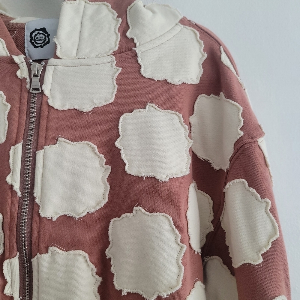 Mind Liquid Studio Size Xl Patchwork Zip Hoodie S… - image 8